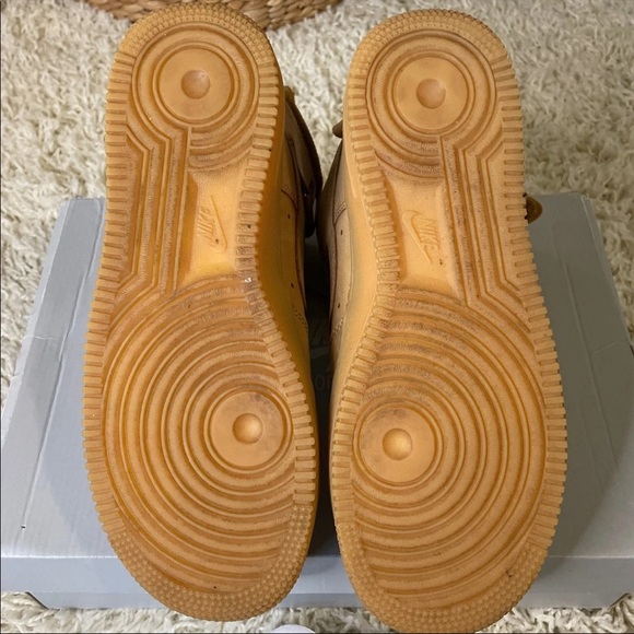 ❗️SOLD❗️Nike Air Force 1 High LV8 3 Shoes in Wheat/Gum Light Brown - Picture 7 of 12